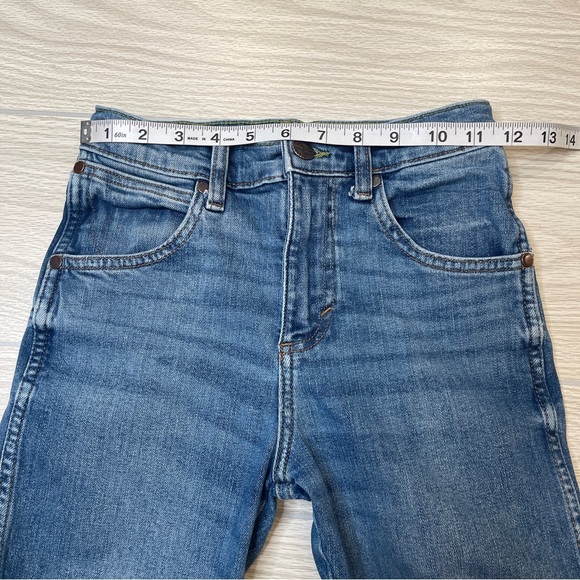 Wrangler Retro Slim Straight Medium Wash Western Cowboy Jeans Boys Size 12 Slim - Picture 8 of 11